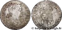 FRANCE Écu à l’écu écartelé de France et de Navarre LOUIS XV THE BELOVED Reims 1718 (38,5mm, 23,72g, 6h) -