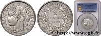 FRANCE 2 francs Cérès, avec légende III REPUBLIC Bordeaux 1872 (27mm, 9,99g, 6h) -