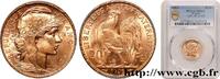 FRANCE 20 francs or Coq, Dieu protège la France III REPUBLIC Paris 1905 (21mm, 6,45g, 6h) -