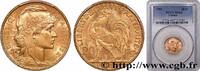 FRANCE 20 francs or Coq, Dieu protège la France III REPUBLIC Paris 1903 (21mm, 6,45g, 6h) -
