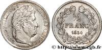 FRANCE 1/2 franc Louis-Philippe LOUIS-PHILIPPE I Paris 1834 (18mm, 2,44g, 6h) -