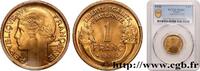 FRANCE 1 franc Morlon III REPUBLIC Paris 1938 (23mm, 4g, 6h) -