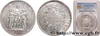 FRANCE 5 francs Hercule III REPUBLIC Paris 1877 (37mm, 25g, 6h) -