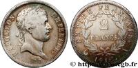 FRANCE 2 francs Napoléon Ier tête laurée, Empire français PREMIER EMPIRE / FIRST FRENCH EMPIRE Paris 1812 (27mm, 9,90g, 6h) -