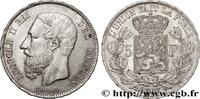 BELGIUM 5 Francs Léopold II BELGIUM 1867 (37,5mm, 25,07g, 6h) -