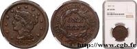 UNITED STATES OF AMERICA 1 Cent “Braided Hair” UNITED STATES OF AMERICA Philadelphie 1847 (27mm, 10,89g, 6h) -