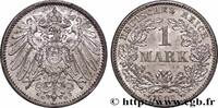 GERMANY 1 Mark Empire aigle impérial 2e type GERMANY Karlsruhe 1909 (24mm, 5,55g, 12h) -