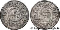 FRANCE Denier à la légende chrétienne LOUIS THE PIOUS Atelier indéterminé n.d. (20,5mm, 1,28g, 9h) -