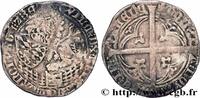 FRANCE Plaque ou double gros dit tuin HAINAUT - COUNTY OF HAINAUT - WILLIAM IV OF BAVARIA Valenciennes s.m. (28mm, 2,78g, 5h) -