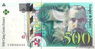 FRANCE 500 Francs PIERRE ET MARIE CURIE FRANCE 500 Francs PIERRE ET MARIE CURIE 1996 AU -