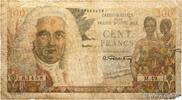 FRENCH EQUATORIAL AFRICA 100 Francs La Bourdonnais CCFOM FRENCH EQUATORIAL AFRICA 100 Francs La Bourdonnais CCFOM 1947 G -