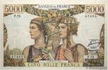 FRANCE 5000 Francs TERRE ET MER FRANCE 5000 Francs TERRE ET MER 1951 XF -