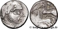 FRANCE Drachme aux deux chevaux, série C PICTONES / BITURIGES - MID-WESTERN, Unspecified Ier siècle avant J.-C. (16mm, 3,44g, 6h) -