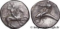 Hellenistic 1 (323 BC to 188 BC) Nomos ou didrachme CALABRIA - TARAS Tarente, Calabre c. 302-281 AC. (20mm, 7,55g, 12h) -