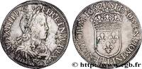 FRANCE Écu, portrait à la mèche longue LOUIS XIV THE SUN KING Limoges 1652 (39,5mm, 27,18g, 6h) -