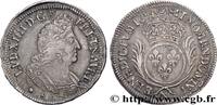FRANCE Demi-écu aux palmes LOUIS XIV THE SUN KING Montpellier 1694 (35mm, 13,15g, 6h) -