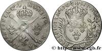 FRANCE Trente-trois sols aux insignes LOUIS XIV THE SUN KING Strasbourg 1706 (33mm, 8,85g, 6h) -