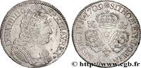 FRANCE Écu aux trois couronnes LOUIS XIV THE SUN KING Poitiers 1709 (40,5mm, 30,58g, 6h) -