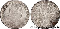 FRANCE Écu aux trois couronnes LOUIS XIV THE SUN KING Paris 1713 (40,5mm, 30,57g, 6h) -