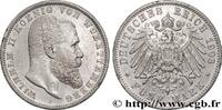 GERMANY - KINGDOM OF WÜRTTEMBERG - WILLIAM II 5 Mark GERMANY - KINGDOM OF WÜRTTEMBERG - WILLIAM II Stuttgart 1903 (38mm, 27,70g, 12h) -