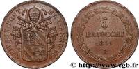 ITALY - PAPAL STATES - PIUS IX (Giovanni Maria Mas 5 Baiocchi an VI ITALY - PAPAL STATES - PIUS IX (Giovanni Maria Mastai Ferretti) Rome 1851 (40mm, 40,54g, 6h) -