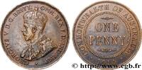 AUSTRALIA 1 Penny Georges V AUSTRALIA Londres 1919 (30,5mm, 9,71g, 12h) -
