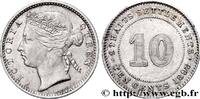 STRAITS SETTLEMENTS 10 Cents Victoria STRAITS SETTLEMENTS 1893 (18mm, 2,74g, 6h) -