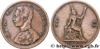 THAILAND 1 Att Rama V Phra Maha Chulalongkom CS1249 THAILAND (1888) (24mm, 5,61g, 6h) -
