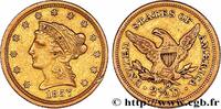 2 1/2 Dollar “Liberty Head” UNITED STATES OF AMERICA Nouvelle Orléans 1857 (18mm, 4,13g, 6h) XF