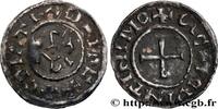 FRANCE Obole CHARLES II LE CHAUVE / THE BALD Saint-Quentin s.m. (15mm, 0,61g, 3h) -