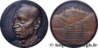 FRANCE Médaille, Paul Deschamps, conservateur de musée HISTORIENS ET CONSERVATEURS Monnaie de Paris 1961 (67,5mm, 149,98g, 12h) -