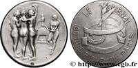 FRANCE Médaille, Le journal par Carabin TROISIÈME RÉPUBLIQUE (1930) (45mm, 37,90g, 12h) -