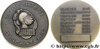 FRANCE Médaille, 5e Régiment d’Infanterie ARMEES n.d. (67mm, 96,79g, 12h) -