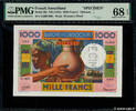 DJIBOUTI 1000 Francs Spécimen DJIBOUTI 1000 Francs Spécimen 1947 UNC -