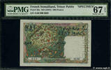 DJIBOUTI 100 Francs Spécimen DJIBOUTI 100 Francs Spécimen 1952 UNC -