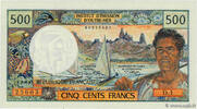 NEW CALEDONIA 500 Francs NEW CALEDONIA 500 Francs 1970 UNC -