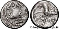 FRANCE Denier KALETEDOY, au delta renversé GALLIA BELGICA - LINGONES (Area of Langres) c. 80-50 AC. (13mm, 1,99g, 12h) -