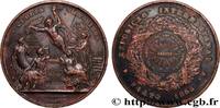 FRANCE Médaille, Exposition internationale de Porto EXPOSITIONS Portugal, Lisbonne 1865 (58,5mm, 78,93g, 12h) -