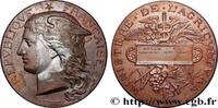 FRANCE Médaille, Concours régional agricole AGRICULTURE 76 - Rouen 1892 (51mm, 59,40g, 12h) -