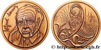 FRANCE Médaille, Alfred Sauvy, n°26 PERSONNAGES Monnaie de Paris 1987 (75,5mm, 201,98g, 12h) -