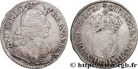 FRANCE Demi-écu, portrait à la cravate courte LOUIS XIV THE SUN KING Rouen 1681 (32mm, 13,52g, 6h) -