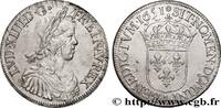 FRANCE Écu, portrait à la mèche longue LOUIS XIV THE SUN KING Paris 1651 (38,5mm, 27,27g, 6h) -