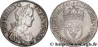 FRANCE Écu, portrait à la mèche longue LOUIS XIV THE SUN KING Poitiers 1648 (38mm, 26,99g, 6h) -