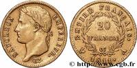 FRANCE 20 francs or Napoléon, tête laurée, Empire françai PREMIER EMPIRE / FIRST FRENCH EMPIRE Paris 1811 (21mm, 6,42g, 6h) -