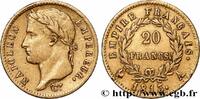 FRANCE 20 francs or Napoléon, tête laurée, Empire françai PREMIER EMPIRE / FIRST FRENCH EMPIRE Paris 1813 (21mm, 6,40g, 6h) -