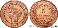 FRANCE 5 centimes Cérès III REPUBLIC Paris 1897 (25mm, 4,95g, 6h) -