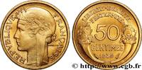 FRANCE 50 centimes Morlon III REPUBLIC 1939 (18mm, 2,01g, 6h) -