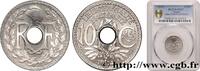 FRANCE Essai-piéfort de 10 centimes Lindauer en nickel III REPUBLIC Paris 1914 (21mm, 8g, 12h) -