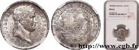 FRANCE 1 franc Napoléon Ier tête laurée, République franç PREMIER EMPIRE / FIRST FRENCH EMPIRE Strasbourg 1808 (23mm, 5g, 6h) -