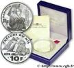 FRANCE Belle Épreuve 10 Francs - Ramsès II COMMEMORATIVE COINS MONNAIE DE PARIS 1998 (37,00mm, 22,20g, 6h) -